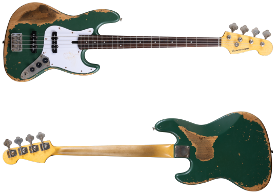 Unity Guitars Jazz Bass Vintage Green